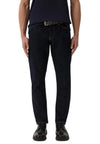 calvin klein PANTALONE SLIM FIT RINSE BLUE da uomo