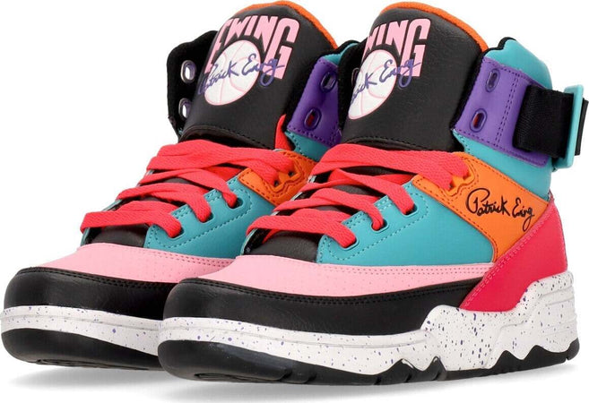 EWING-ATHLETICS-Scarpa-Basket-Donna-Ewing-33-Hi-W-Black/white/baltic-da-donna