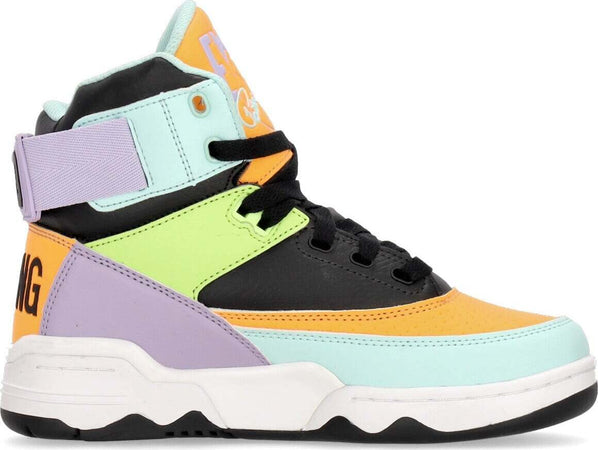 EWING-ATHLETICS-Scarpa-Basket-Donna-Ewing-33-Hi-W-Black/white/fair-Aqua-da-donna