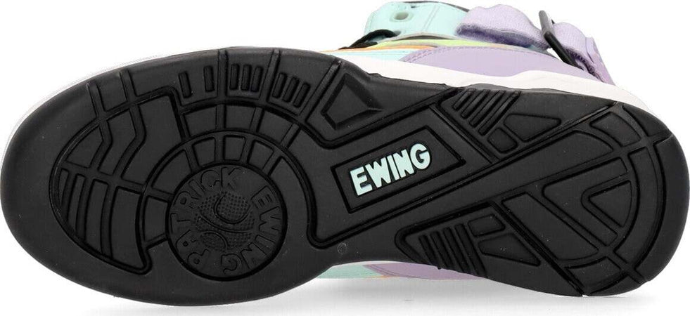 EWING-ATHLETICS-Scarpa-Basket-Donna-Ewing-33-Hi-W-Black/white/fair-Aqua-da-donna