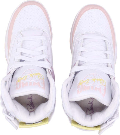 EWING-ATHLETICS-Scarpa-Basket-Donna-Ewing-33-Hi-W-Premium-White/pink-Dogwood/limelight-da-donna