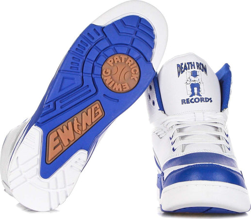 EWING-ATHLETICS-Scarpa-Basket-Uomo-Center-X-Death-Row-Records-White/royal-Blue-da-uomo
