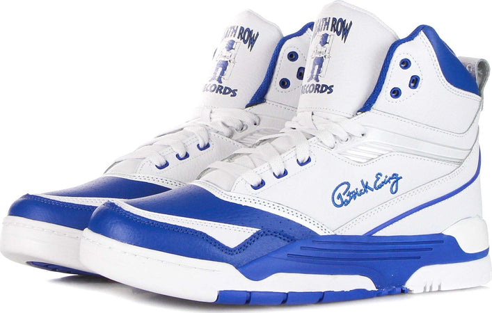 EWING-ATHLETICS-Scarpa-Basket-Uomo-Center-X-Death-Row-Records-White/royal-Blue-da-uomo