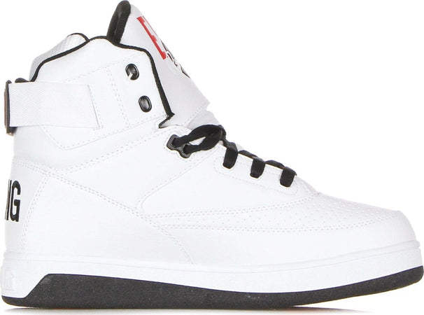 EWING-ATHLETICS-Scarpa-Basket-Uomo-Ewing-33-Hi-Pu-White/black/chinese-Red-da-uomo