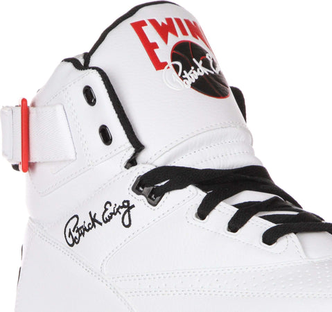 EWING-ATHLETICS-Scarpa-Basket-Uomo-Ewing-33-Hi-Pu-White/black/chinese-Red-da-uomo