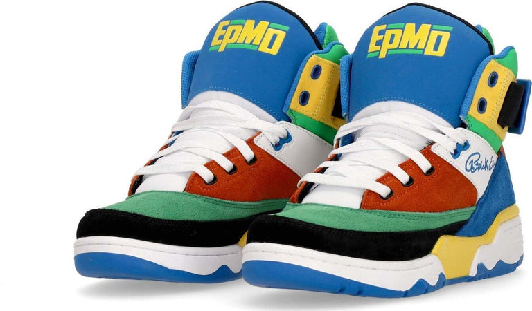 EWING-ATHLETICS-Scarpa-Basket-Uomo-Ewing-33-Hi-X-Epmd-Green/black/lemon-da-uomo