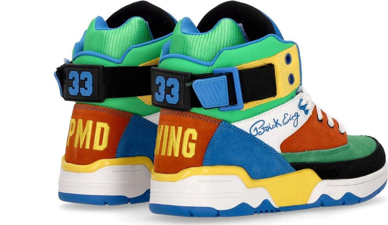 EWING-ATHLETICS-Scarpa-Basket-Uomo-Ewing-33-Hi-X-Epmd-Green/black/lemon-da-uomo