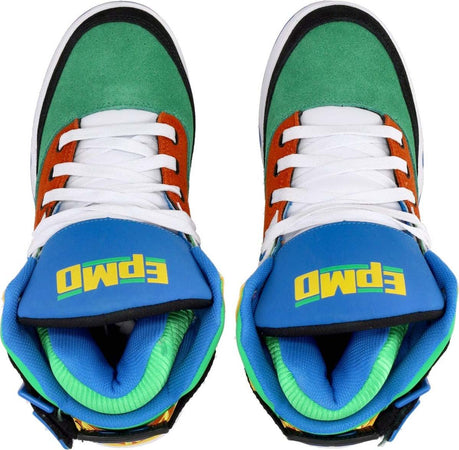 EWING-ATHLETICS-Scarpa-Basket-Uomo-Ewing-33-Hi-X-Epmd-Green/black/lemon-da-uomo