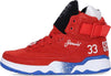 EWING-ATHLETICS-Scarpa-Basket-Uomo-Ewing-33-Hi-X-Gerald-Nickelodeon-Red-da-uomo