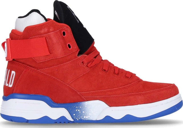 EWING-ATHLETICS-Scarpa-Basket-Uomo-Ewing-33-Hi-X-Gerald-Nickelodeon-Red-da-uomo