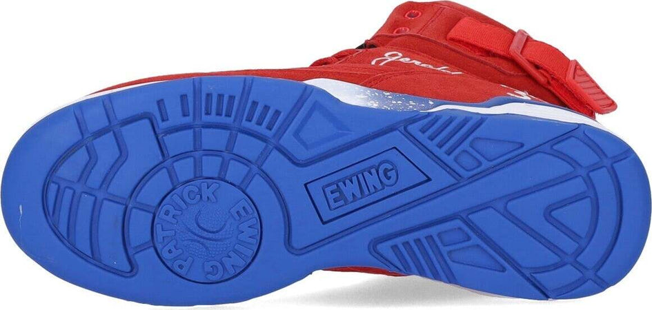 EWING-ATHLETICS-Scarpa-Basket-Uomo-Ewing-33-Hi-X-Gerald-Nickelodeon-Red-da-uomo
