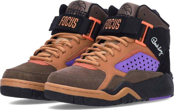 EWING-ATHLETICS-Scarpa-Basket-Uomo-Ewing-Focus-Brown/mustard/purple-da-uomo