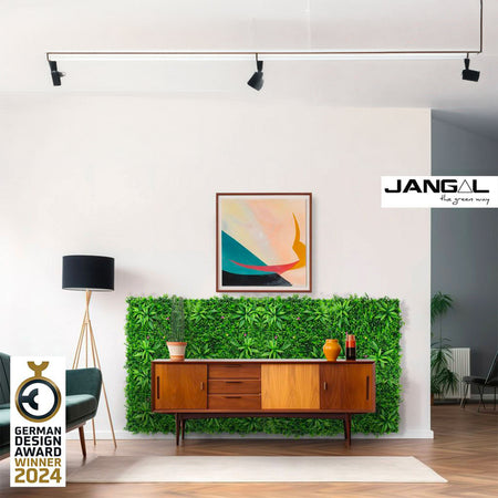 JANGAL Pannelli acustici Modulabili in FLORA sintetica ULTRAREALISTICA 52x52cm mod. TROPICAL