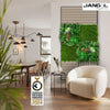 JANGAL Pannelli acustici Modulabili in FLORA sintetica ULTRAREALISTICA 52x52cm mod. EXOTIC - Eternal Parquet