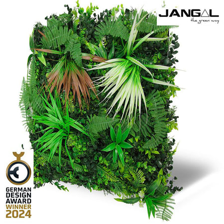 JANGAL Pannelli acustici Modulabili in FLORA sintetica ULTRAREALISTICA 52x52cm mod. EXOTIC - Eternal Parquet