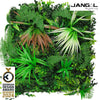 JANGAL Pannelli acustici Modulabili in FLORA sintetica ULTRAREALISTICA 52x52cm mod. EXOTIC - Eternal Parquet
