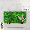 JANGAL Pannelli acustici Modulabili in FLORA sintetica ULTRAREALISTICA 52x52cm mod. TROPICAL