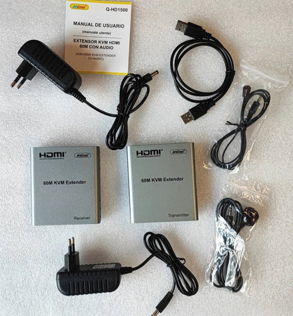 Extender-Estensore-Kvm-Hdtv-4k-60-M-Con-Audio-Supporta-Video-1080p/60hz