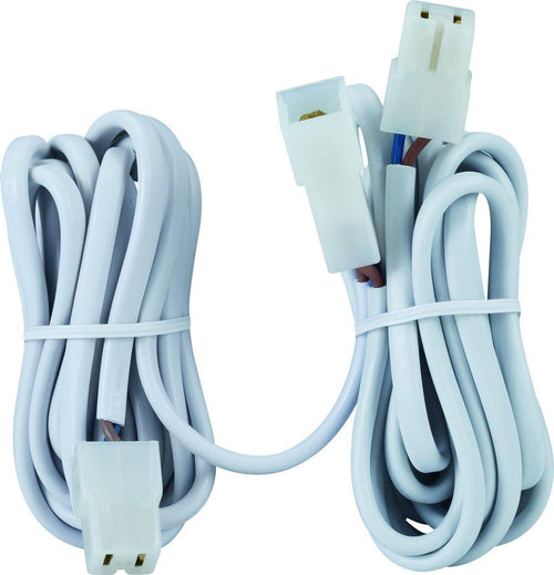 Extension-cord-for-2-x-12-V-recessed-lights-Plug-in-connections,-2-x-2-m