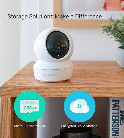 EZVIZ TELECAMERA WI-FI INTERNO 2K, VIDEOCAMERA SORVEGLIANZA INTERNO WIFI 4MP | EZ-C6N Fai da te/Sicurezza e protezione/Sistemi di sicurezza domestica/Kit video per la sicurezza domestica/Videocamere di sorveglianza/Dom camera Zencoccostore - Formia, Commerciovirtuoso.it
