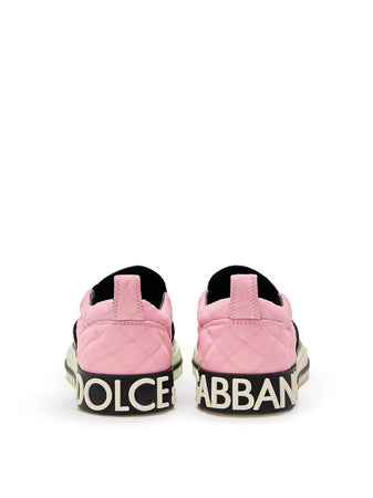 Dolce &amp; Gabbana Slip on Matelasse in Rosa da donna