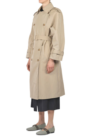 LA FEMME BLANCHE La Femme Blanche - Trench - 451449 - Beige da donna