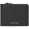 Calvin Klein portafoglio bifold nero logato K50K511376 Portafogli Calvin Klein