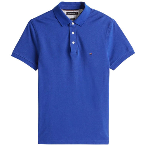 Tommy Hilfiger maglietta polo blu royal TH 1985 MW0MW17771D03 Polo Tommy Hilfiger