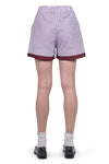 MeME ROAD Meme Road - Shorts - 470276 - Bianco/Bordeaux da donna