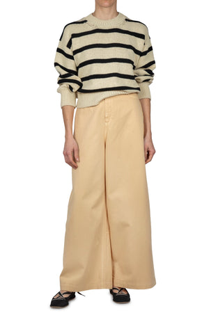 Alysi - Pantalone - 451056 - Crema da donna