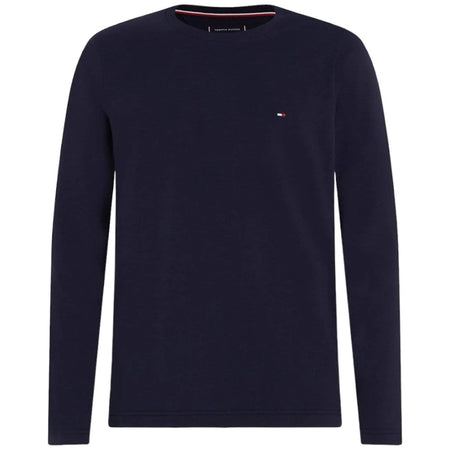 Tommy Hilfiger t-shirt blu manica lunga MW0MW10804 T-shirt Tommy Hilfiger