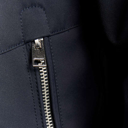 LyLe & Scott giacca softshell blu impermeabile JK2312V Z271