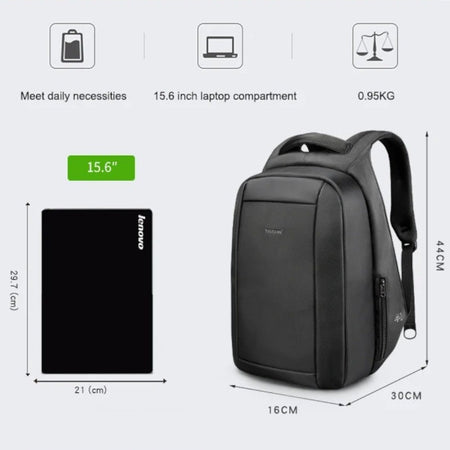 Tigernu zaino da viaggio e lavoro T-B3599 nero