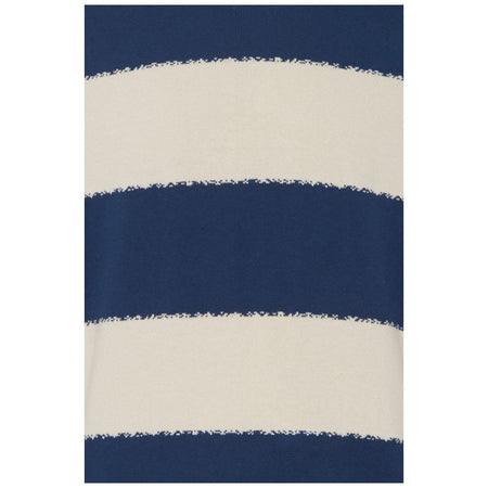 Blend pullover blu beige a righe larghe 20716402 Maglieria Blend