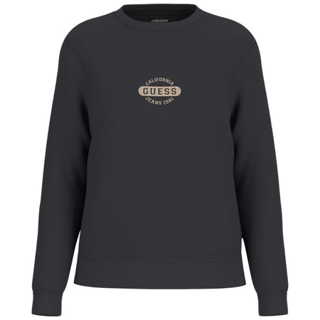 Guess felpa nera con stampa GJ W5BQ07 KC811 JBLK