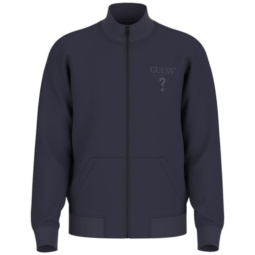 Guess felpa blu con zip M5RQ80 KCN01 G7V2 Felpe Guess