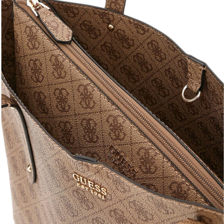 Guess borsa tote marrone BRENTON HWLG9648230LTL