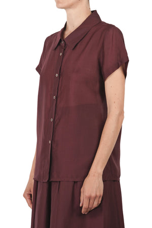 LA FEMME BLANCHE La Femme Blanche - Camicia - 451602 - Prugna da donna