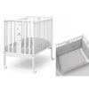 Lettino Coo Sleeping Erbesi Mini Stelline Bianco Grigio + Completo Tessile
