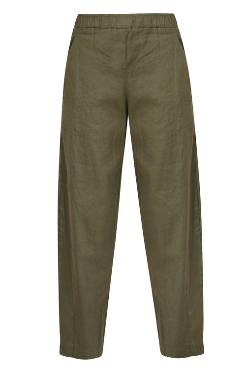 MAMA B Mama B - Pantalone - 450647 - Verde da donna