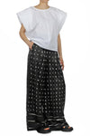 Alysi - Pantalone - 451050 - Nero/Bianco da donna