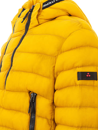 Peuterey Giubbino Imbottito con Zip Nere da uomo