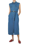 LA FEMME BLANCHE La Femme Blanche - Abito - 451437 - Denim chiaro da donna