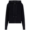 Guess felpa nera in scuba NEW HOODED W5YQ05 KBYE2 JBLK