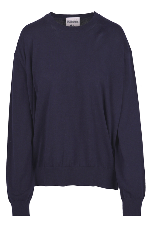 Semi-Couture Semi Couture - Maglia - 470932 - Blu da donna