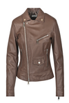 3JOLIE 3jolie - Giubbotto di pelle - 451450 - Moro da donna