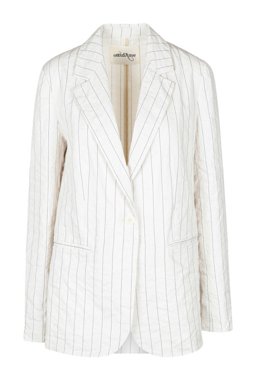 OTTOD'AME Ottod'ame - Giacca - 450389 - Latte/Nero da donna