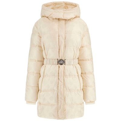Guess piumino puffer lungo vaniglia IMMA W5BL44W2912G1F7