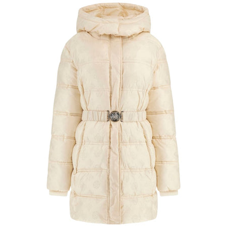 Guess piumino puffer lungo vaniglia IMMA W5BL44W2912G1F7