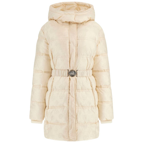 Guess piumino puffer lungo vaniglia IMMA W5BL44W2912G1F7